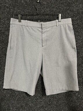 Nike Golf Dri-FIT Standard Fit Shorts Mens 34 Grey Performance Athletic Casual